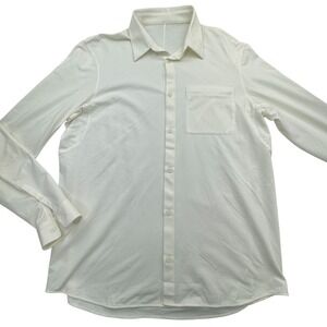 Lululemon Shirt Mens 2XL Long Sleeve Button Down Performance Athletic Casual